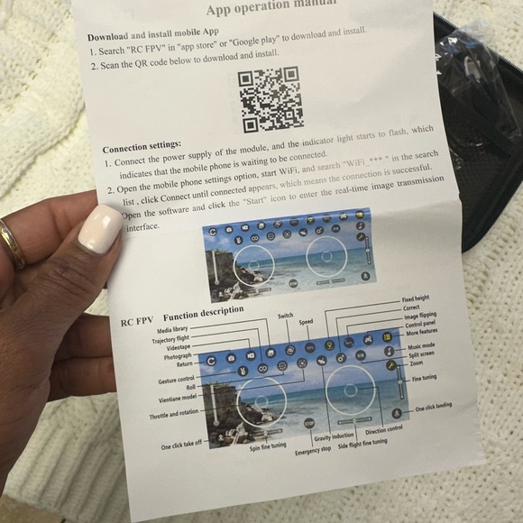 Drone w/ 4K HD Dual Camera, RC Quadcopter w/2 Modular 1800mAh 🔋 for 30 Min Life - Picture 4 of 5